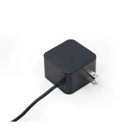 Official Raspberry Pi 5 27W USB-C Power Supply 5.1V 5A – US Type A Plug, Black