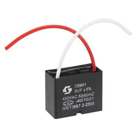 CBB61 3µF 450VAC Motor Running Starting Capacitor 3UF
