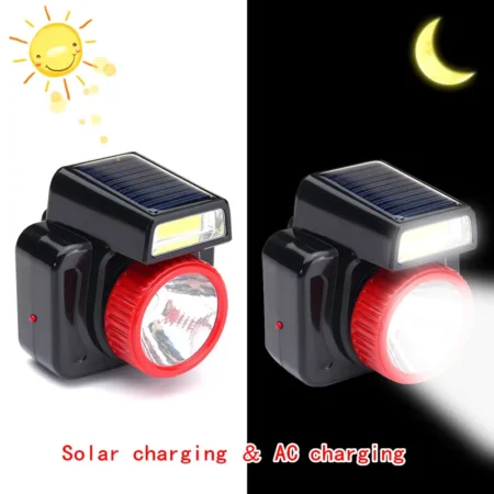 LP-529 Super Bright Solar Power Headlamp Flashlight