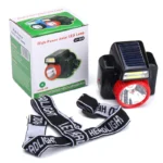 LP-529 Super Bright Solar Power Headlamp Flashlight