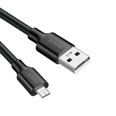 iLock 5086 USB-A to Micro USB Fast Charging & Data Cable 1m Black