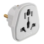 iLock 5004 Travel Plug Adapter Universal 16A 250V 3500W White