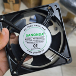 SANONDA KF12038HSL 220-240V AC axial fan front label view