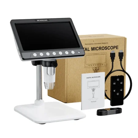 330H 7 Inch LCD Digital Microscope 1080P 1200X 5MP