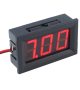 Red Two-Wire 0.56 Inch DC4.5V-30V DC Digital Display Voltmeter For Car Bicycle Motorcycle