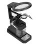 TE-803 2.5x/4x/16x USB Auxiliary Clip Welding Magnifying Glass 16 LED Hand Soldering Solder Iron Stand Holder Station Magnifier